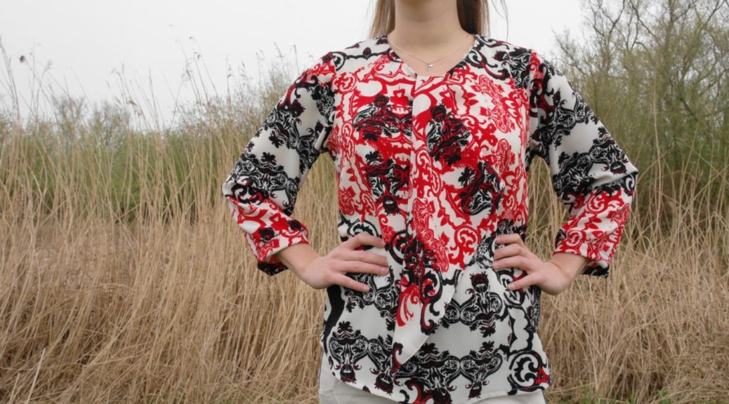 Cosette Blouse by Sewingridd