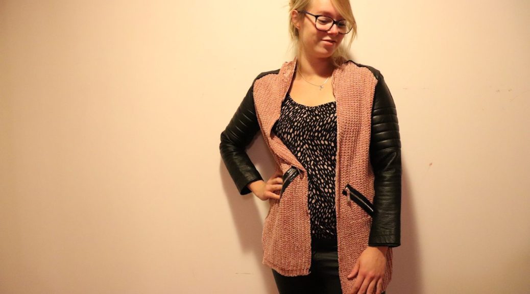 Refashioned cardigan by Sewingridd - The refashioners 2018