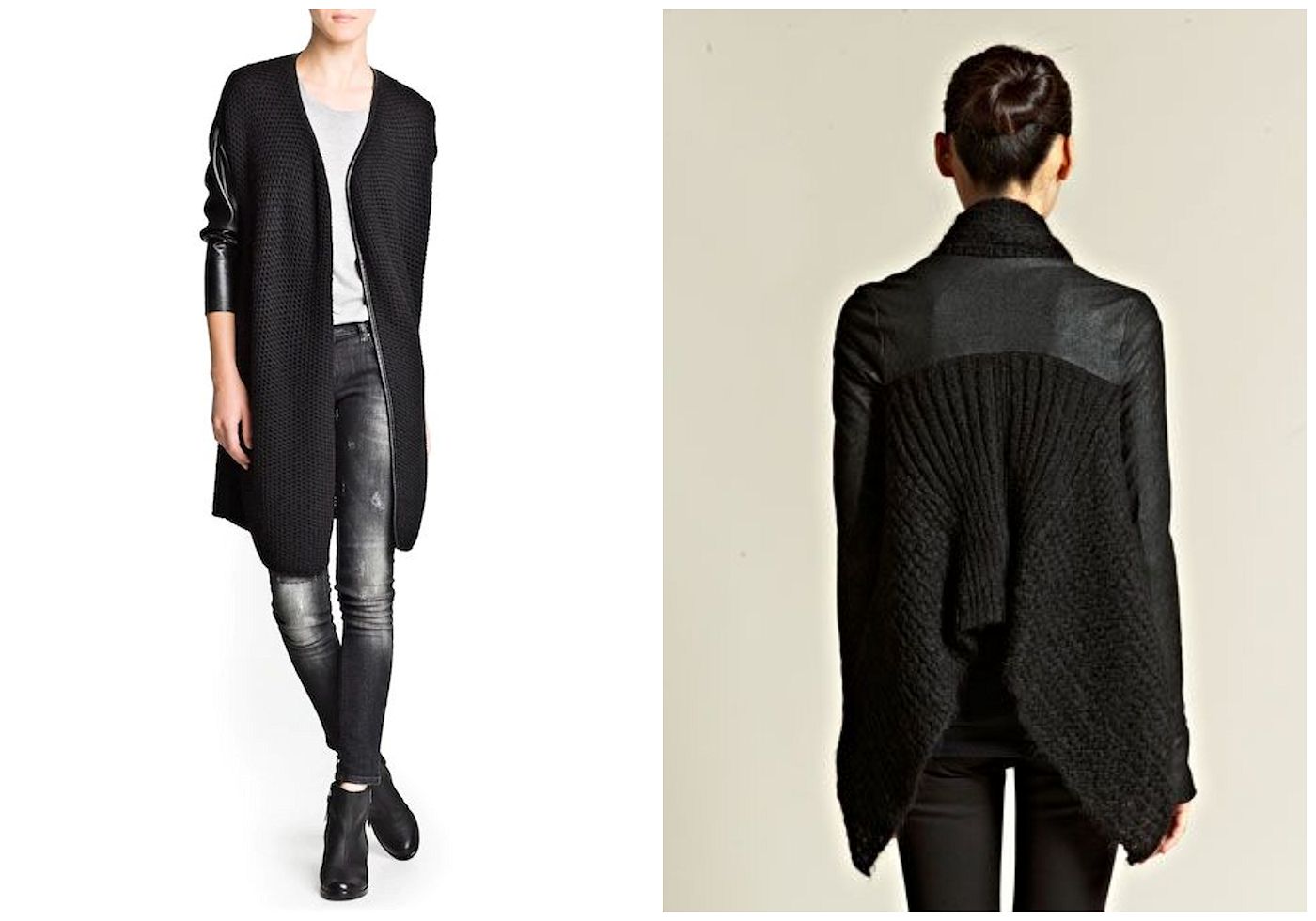 Inspiration - Refashioned cardigan by Sewingridd - The refashioners 2018