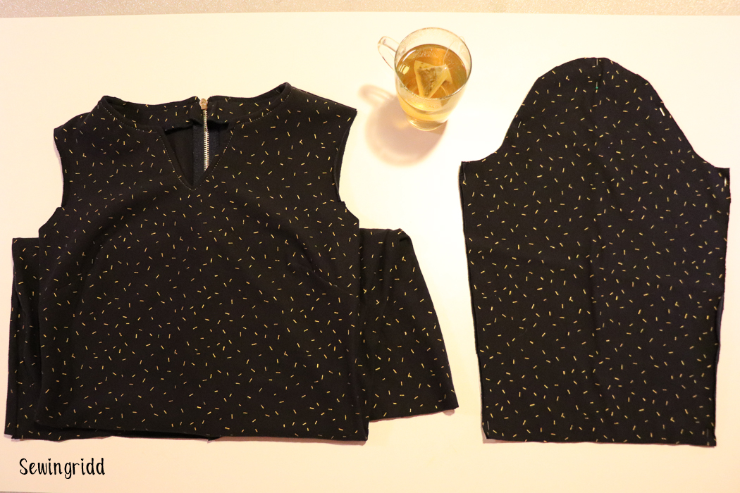 Granny's tips on setting in sleeves - basic rules that always apply. Tutorial by Sewingridd