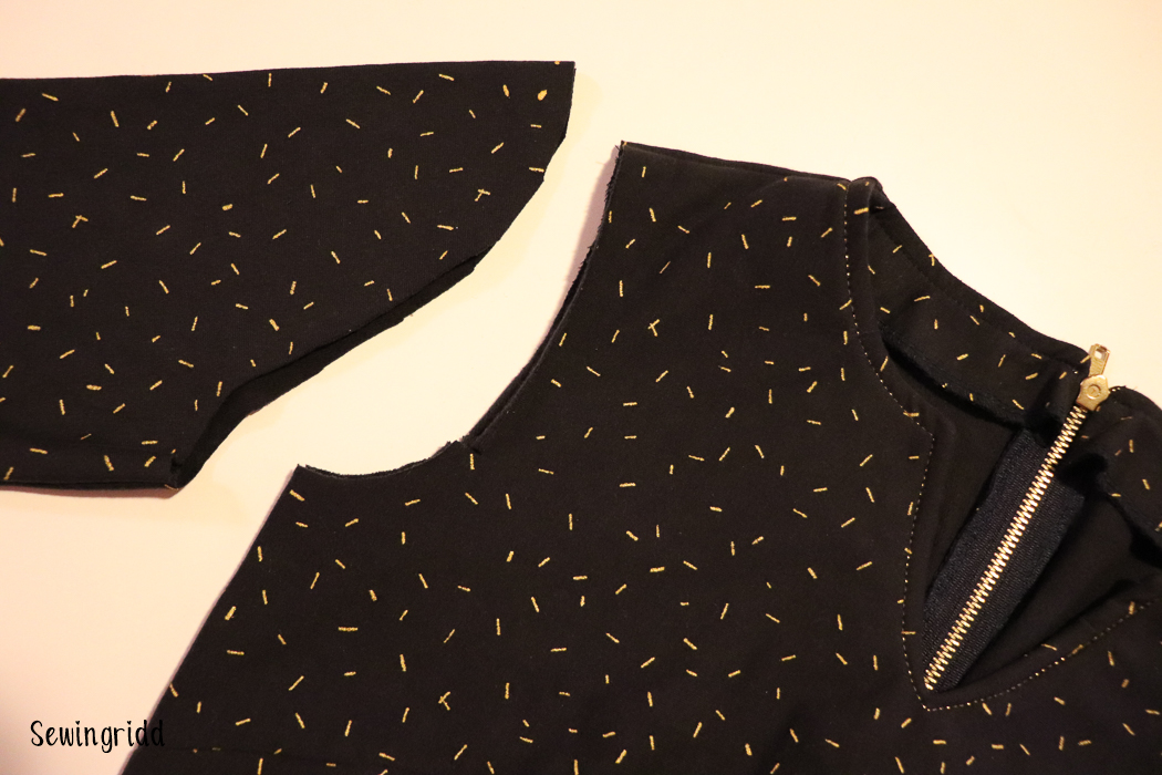 Granny's tips on setting in sleeves - basic rules that always apply. Tutorial by Sewingridd
