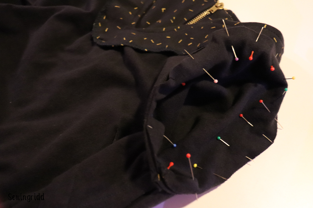 Granny's tips on setting in sleeves - basic rules that always apply. Tutorial by Sewingridd