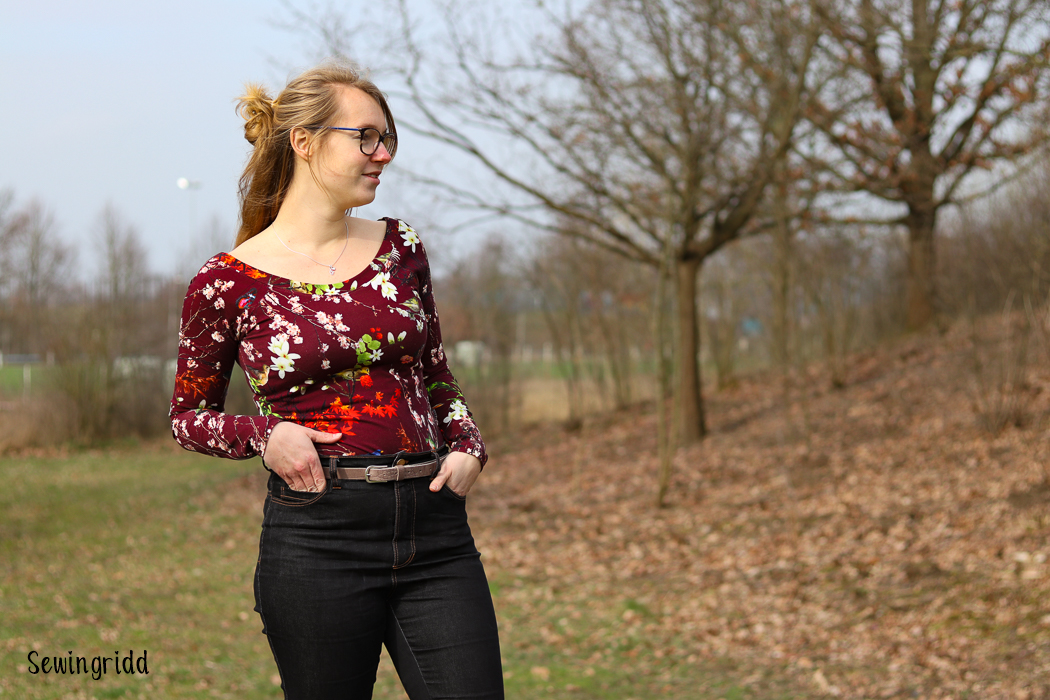 Fairelith top from Blank Slate Patterns sewn by Sewingridd