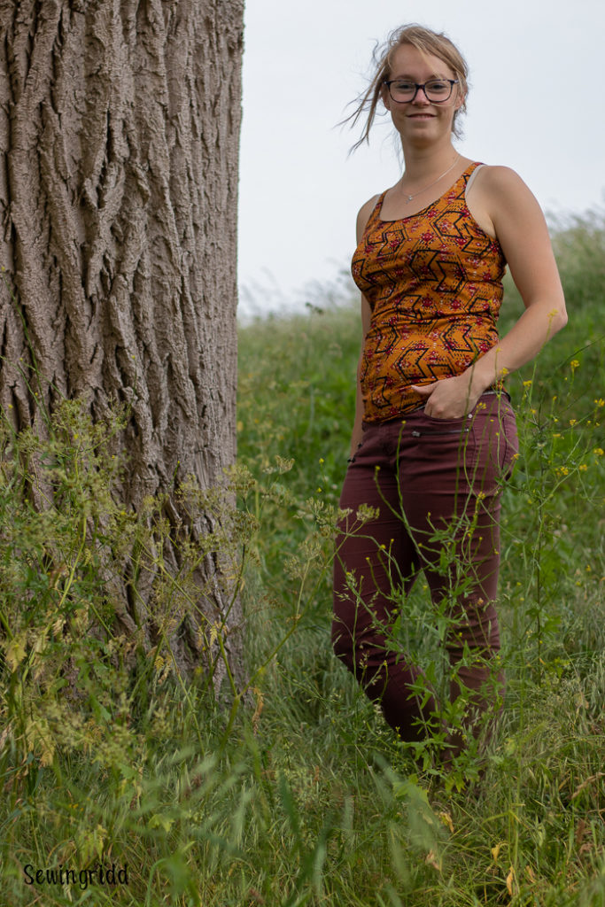 Marbella tank sewn by Sewingridd. New Horizon Designs Summer Blog Tour: giveaway & discount code