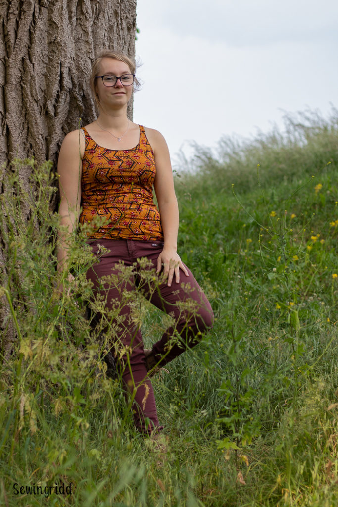 Marbella tank sewn by Sewingridd. New Horizon Designs Summer Blog Tour: giveaway & discount code