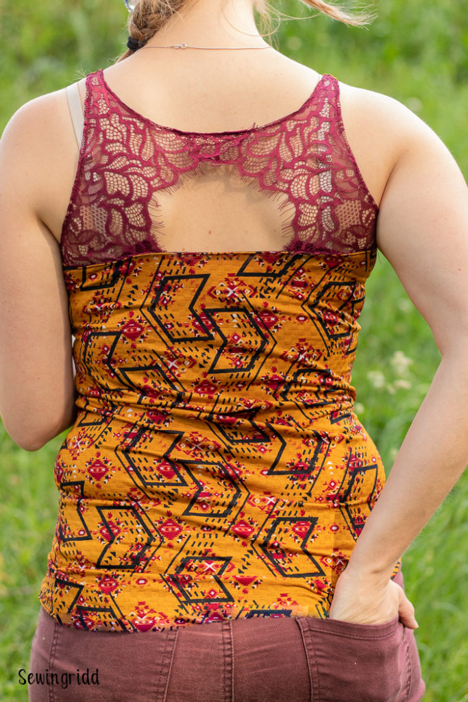 Marbella tank sewn by Sewingridd. New Horizon Designs Summer Blog Tour: giveaway & discount code