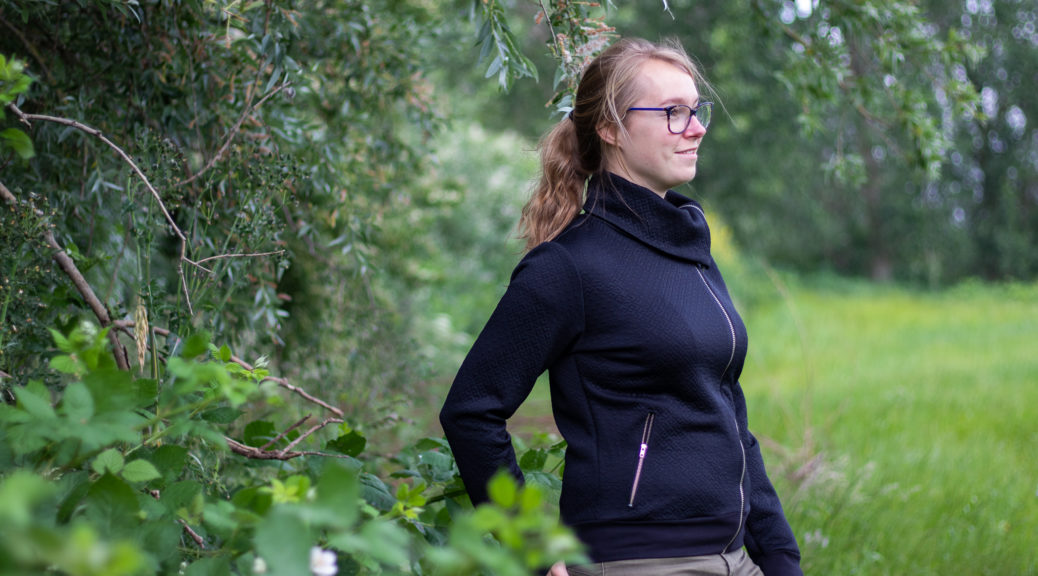 Seamly Moto Sweatshirt sewn by Sewingridd