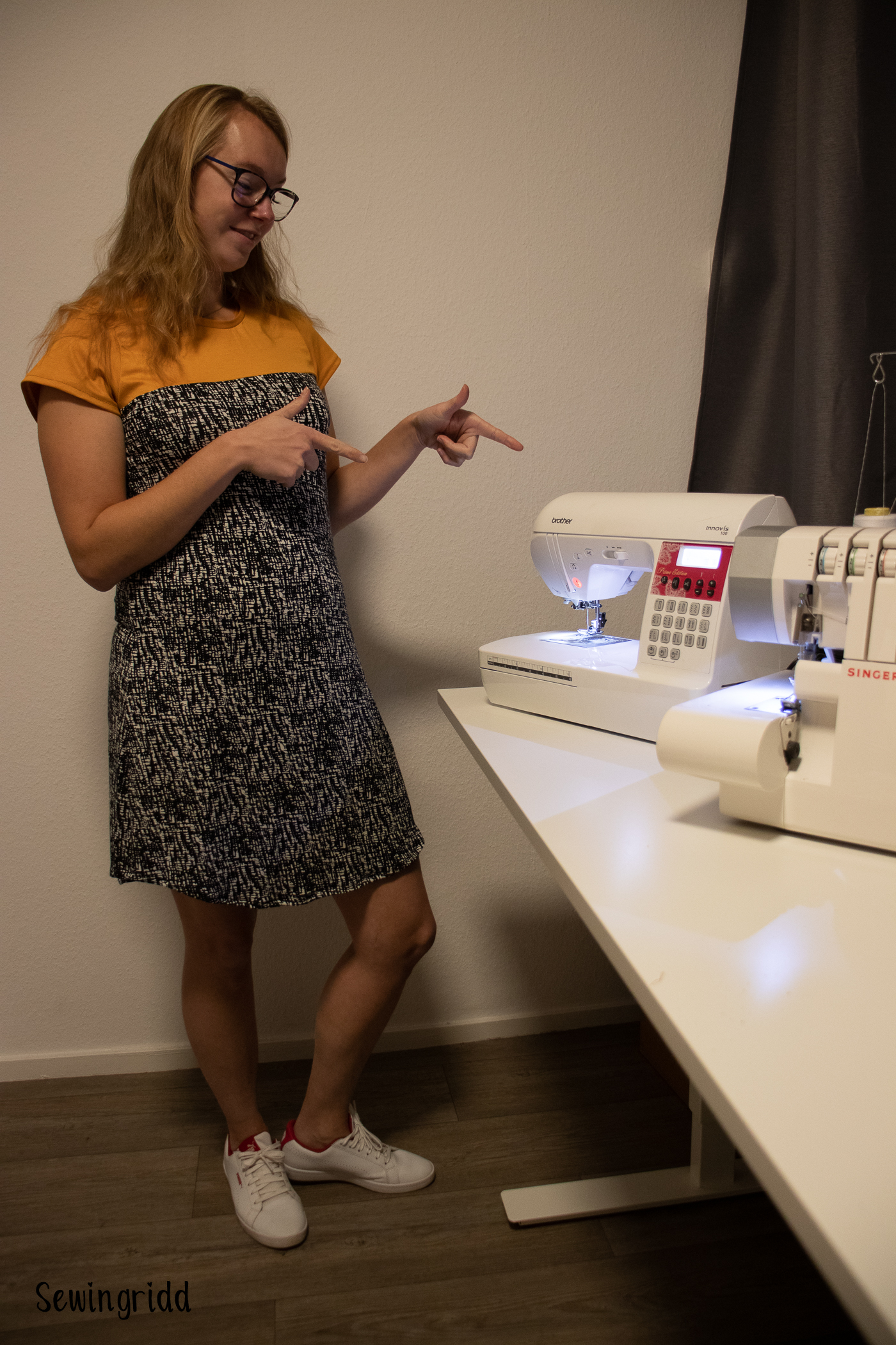 Maple T-shirt Dress from Petite Stitchery & co sewn by Sewingridd