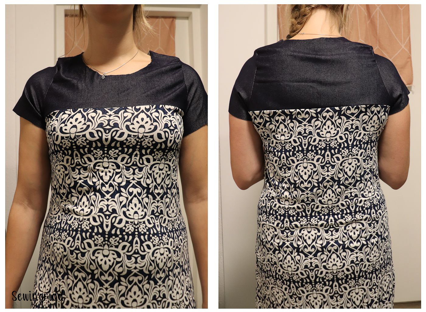 Maple T-shirt Dress from Petite Stitchery & co sewn by Sewingridd