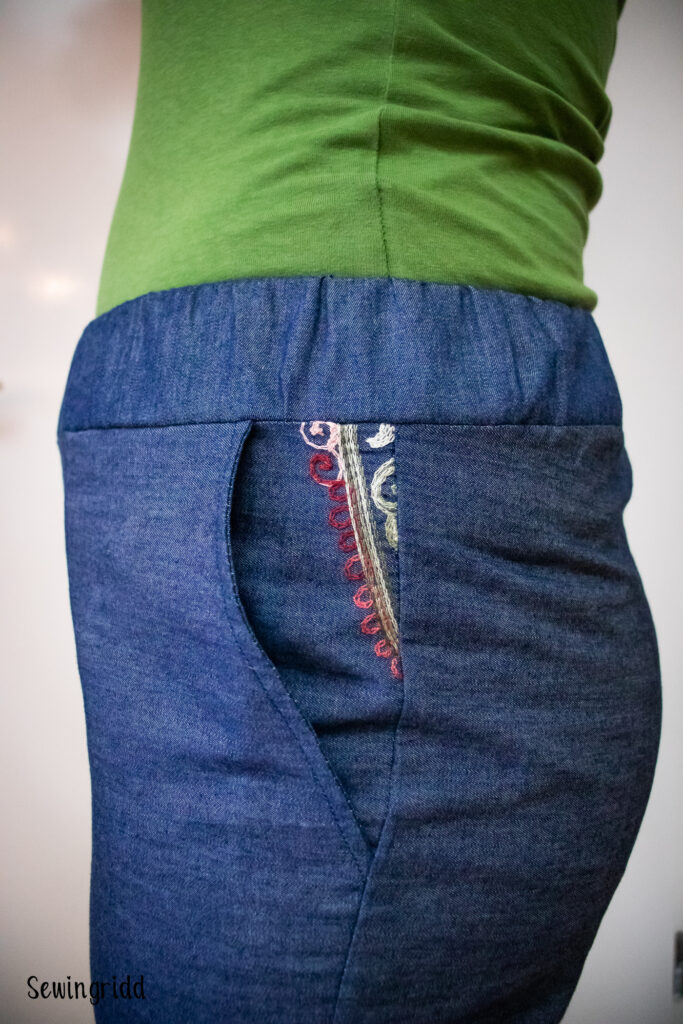Micky Joggers by PSco, sewn by Sewingridd
