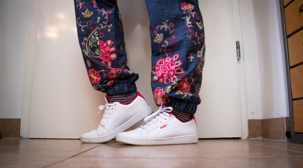 Micky Joggers by PSco, sewn by Sewingridd
