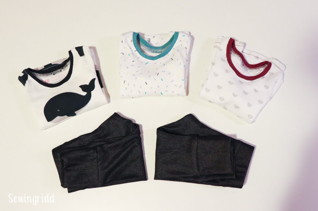Baby clothes sewn by Sewingridd