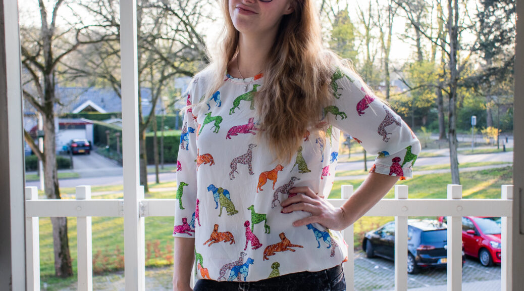 Springy blouse sewn by Sewingridd, pattern by My Image #16