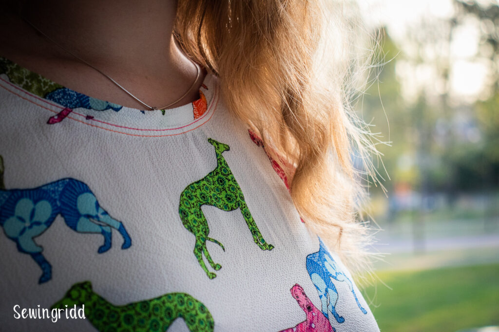 Springy blouse sewn by Sewingridd, pattern by My Image #16