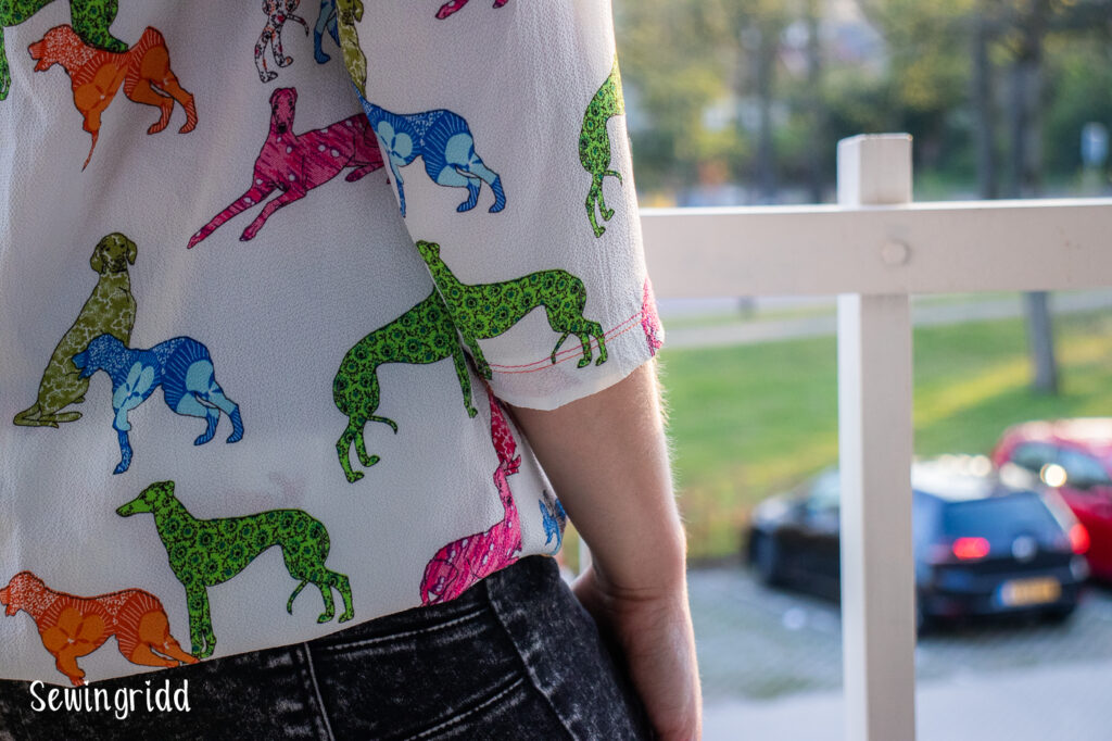 Springy blouse sewn by Sewingridd, pattern by My Image #16